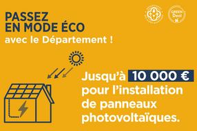 Particuliers, le Département finance jusqu’à 10 000 euros l’installation de panneaux photovoltaïques
