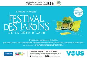 Festival des Jardins de la Côte d'Azur 2023 : les candidatures sont ouvertes ! 